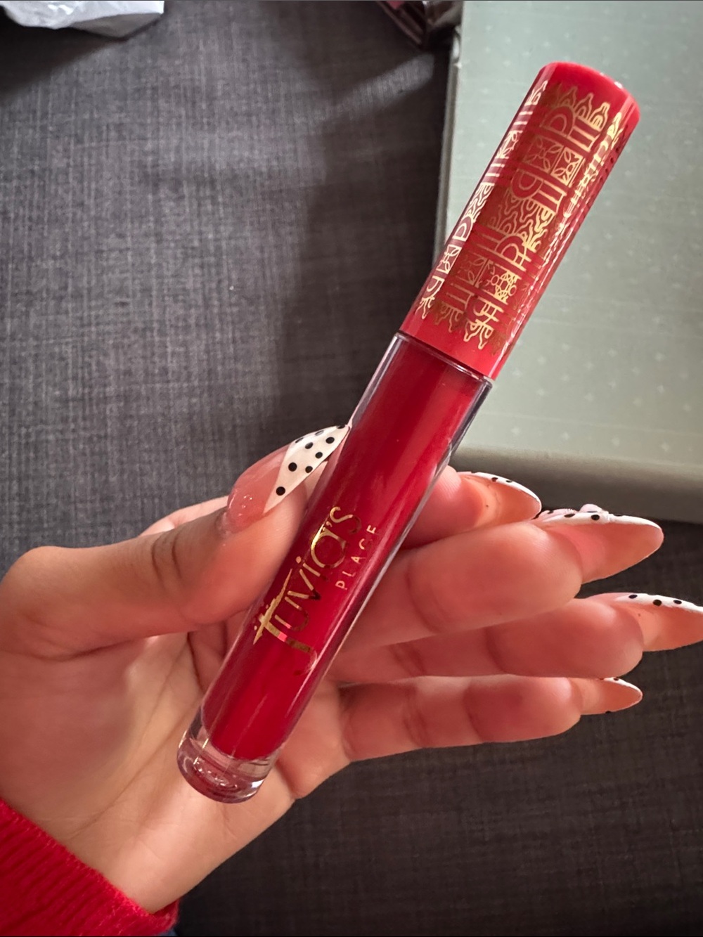 Juvia’s Place matte lipstick in shade Lulu